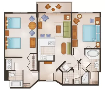 Two-Bedroom Villa